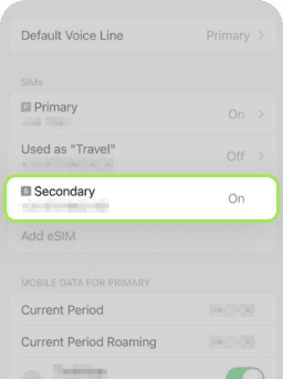 Activation — step 1